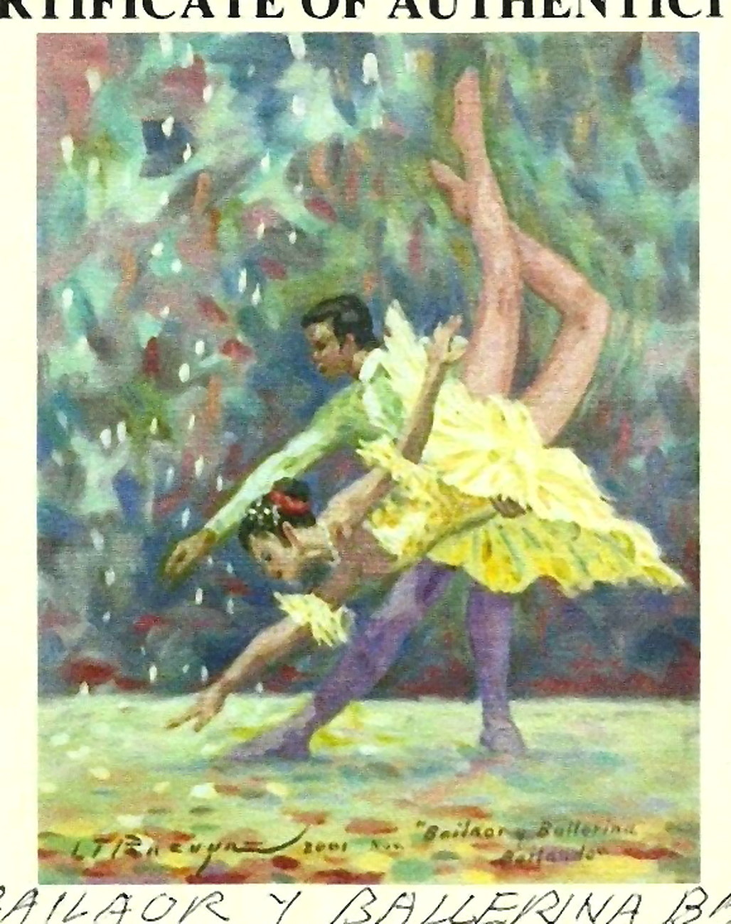 Bailaor y Ballerina Bailando